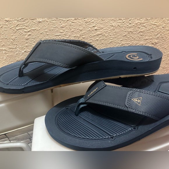Cobian Men's blue Flip Flops - Picture 1 of 10